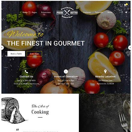 Shape5 Fresh Bistro - Joomla Template