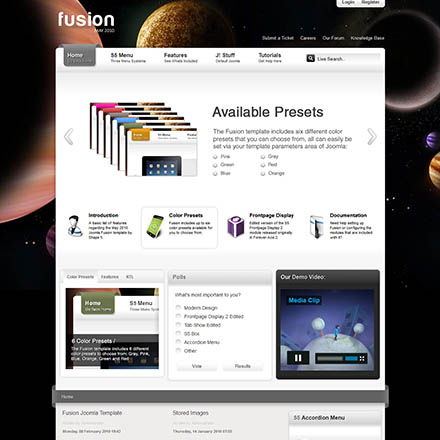 Shape5 Fusion - Joomla Template