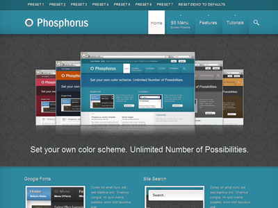 Shape5 Phosphorus - Joomla Template