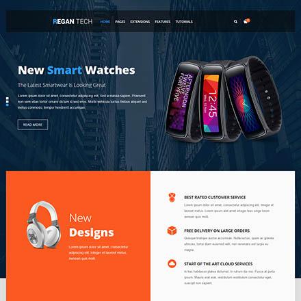 Shape5 Regan Tech - Joomla Template