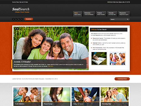 Shape5 Soul Search - Joomla Template