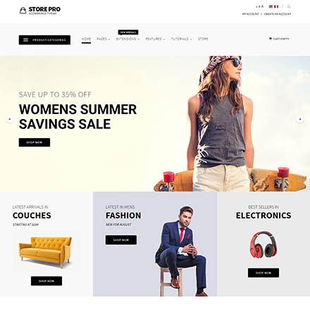 Shape5 Store Pro - Joomla Template