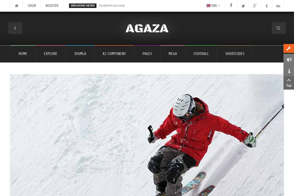 Smartaddons Agaza - Joomla Template