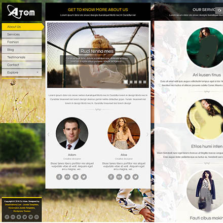 Smartaddons Atom - Joomla Template