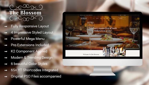 Smartaddons Blossom - Joomla Template