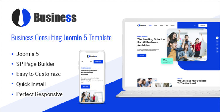 Smartaddons Business - Business Consulting Joomla 5 Template