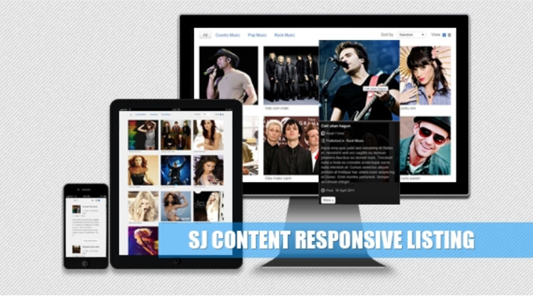 Smartaddons Content Responsive Listing - Joomla 4 & Joomla 3 Module