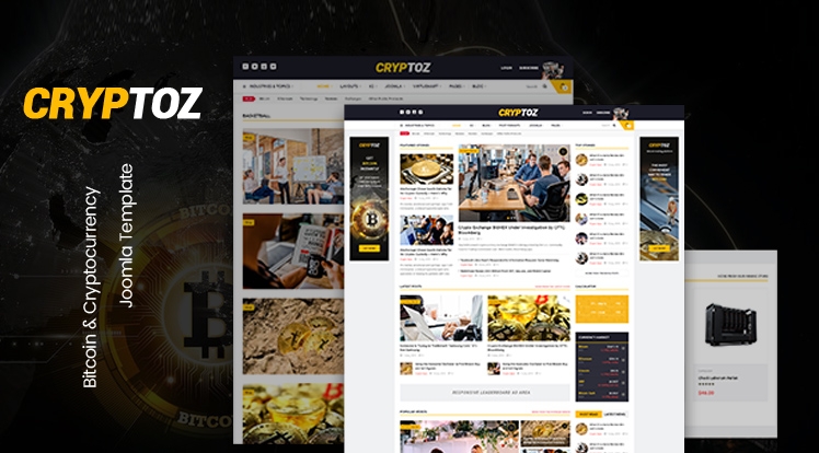 Smartaddons Cryptoz - Joomla Template