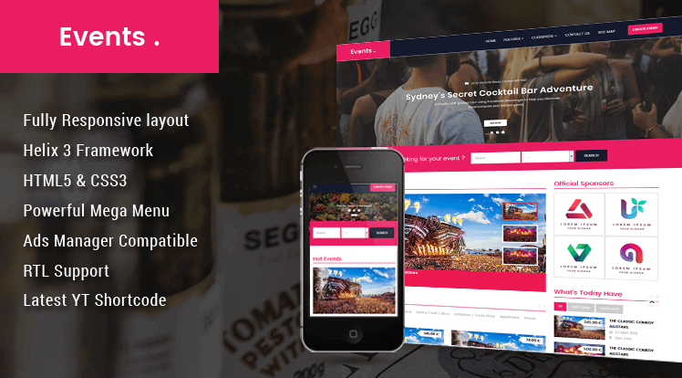 Smartaddons Event - Joomla Template