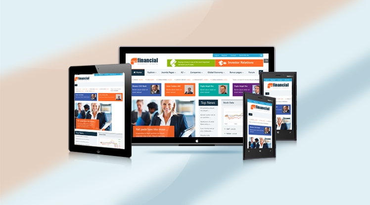 Smartaddons Financial - Joomla Template