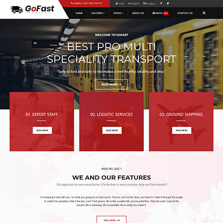 Smartaddons Gofast - Joomla Template