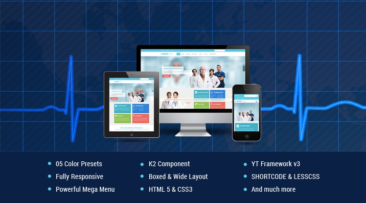 Smartaddons Healthcare - Joomla Template