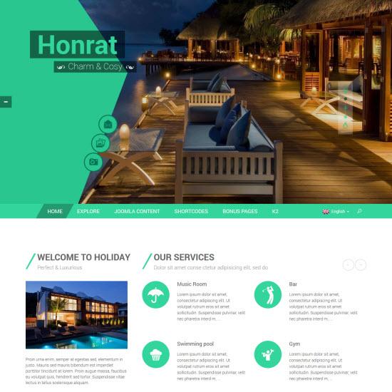 Smartaddons Honrat - Joomla Template