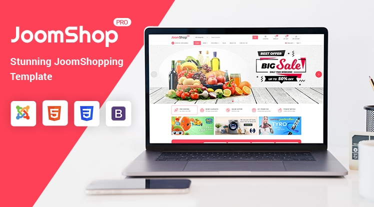 Smartaddons Joomshop - Joomla Templates
