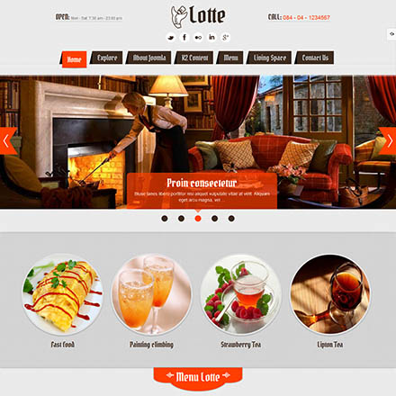 Smartaddons Lotte - Joomla Template