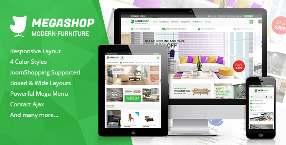 Smartaddons Megashop - Joomla Template