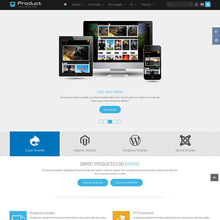 Smartaddons Product - Joomla Template
