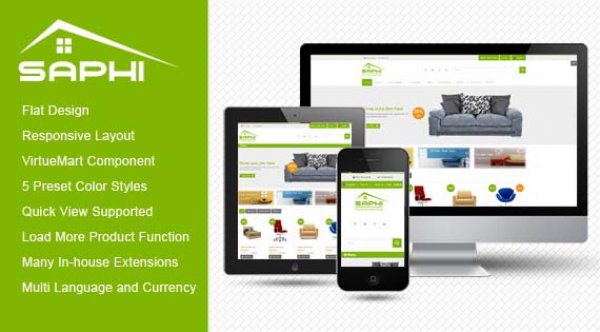 Smartaddons Saphi - Joomla Template