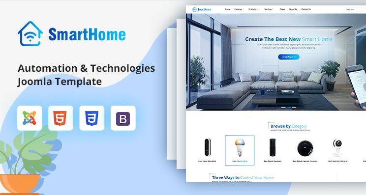Smartaddons Smarthome - Joomla Template