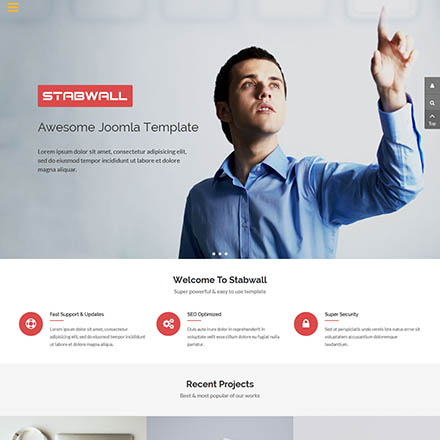 Smartaddons Stabwall - Joomla Template