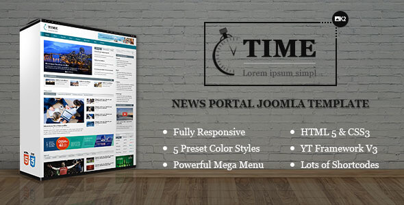 Smartaddons Time - Joomla Template