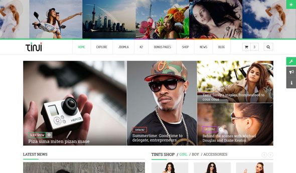 Smartaddons Tini - Joomla Template