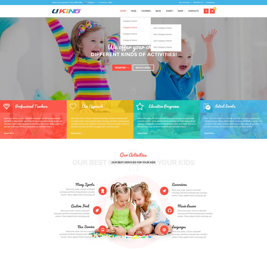 Smartaddons Uking - Joomla Template