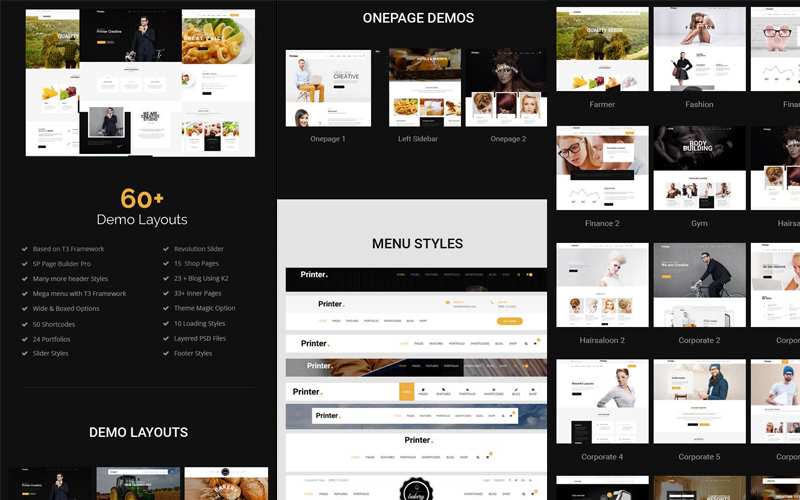 Template Monster Printer - Joomla Templates