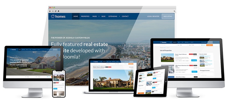 Template Monster Real Estate Agency - Joomla Templates