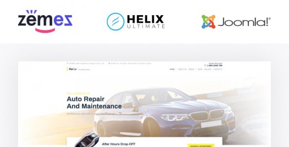 Template Monster Recar - Joomla Templates