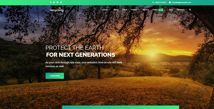 Template Monster Recycling - Joomla Templates