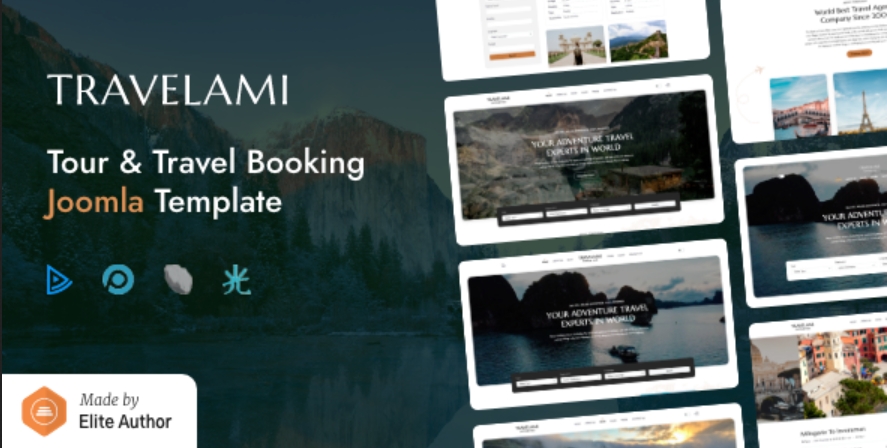 Templaza Travelami - Tour & Travel Booking Joomla Template