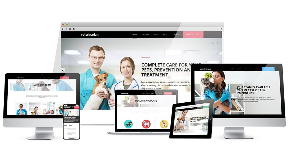 The Hot Veterinarian - Veterinary Joomla Template