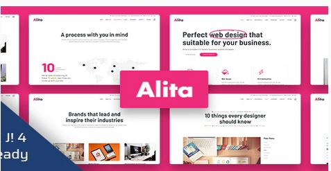Theme Forest Alita - Joomla Template