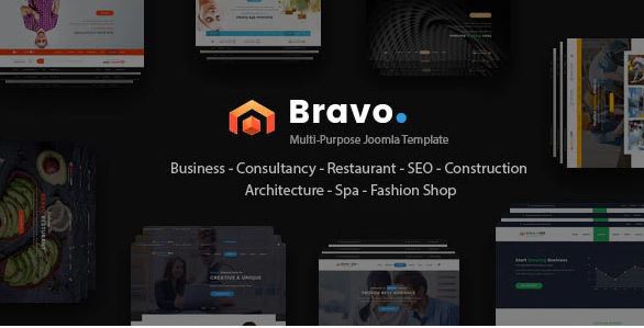 Theme Forest Bravo - Joomla Templates