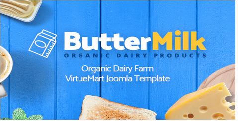Theme Forest Buttermilk - Joomla Template