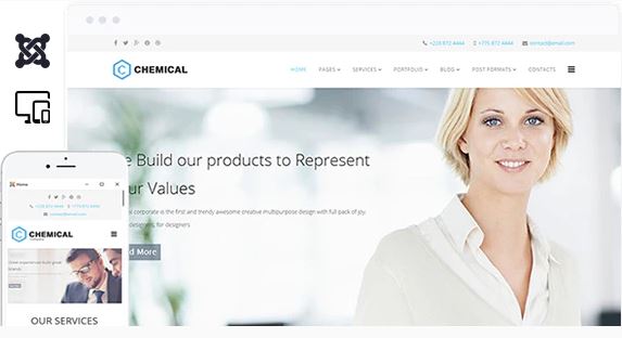 Theme Forest Chemical Company - Joomla Templates