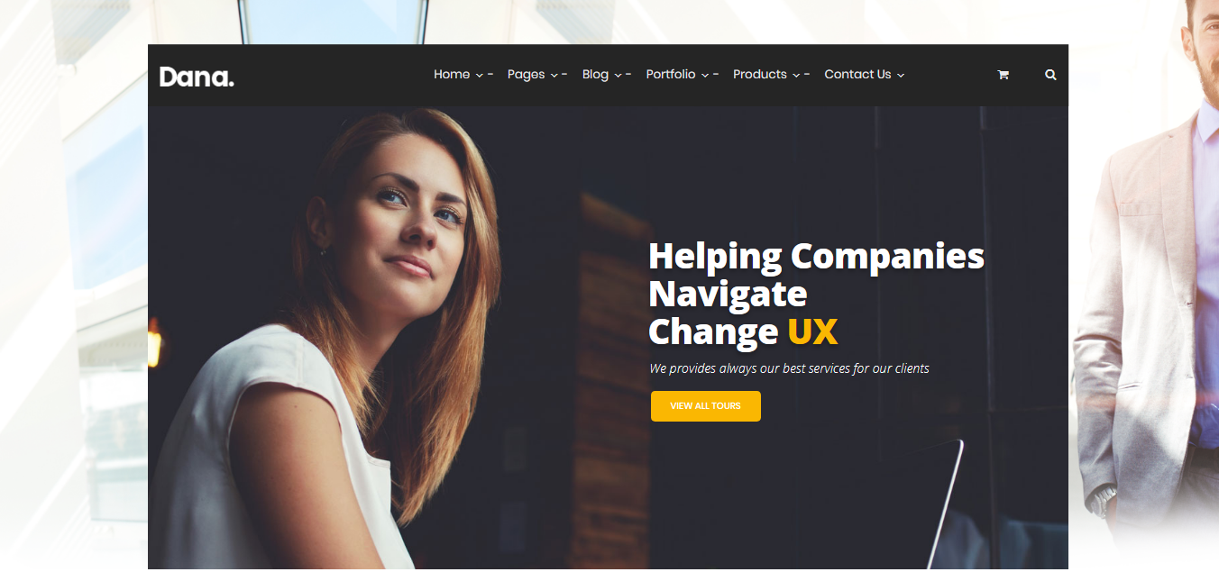 Theme Forest Dana - Joomla Template
