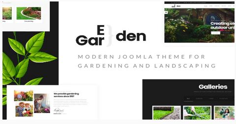 Theme Forest Eden Garden - Joomla Templates