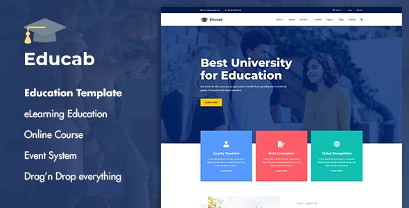 Theme Forest Educab - Joomla Templates