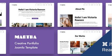Theme Forest Martha - Joomla Template
