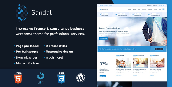 Theme Forest Sandal - Joomla Templates