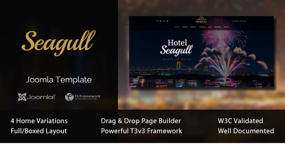 Theme Forest Seagull - Joomla Templates