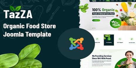 Theme Forest Tazza - Joomla Template