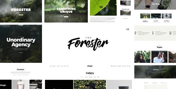 Theme Forest The Forester - Joomla Templates