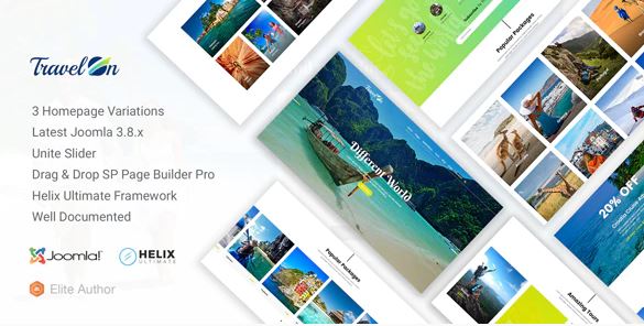 Theme Forest Travelon - Joomla Templates