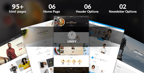 Theme Forest Unify - Joomla Template