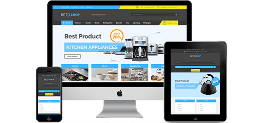 Vinagecko Betashop - Joomla Template