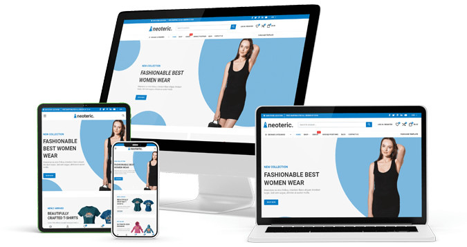Virtueplanet Neoteric - Joomla Ecommerce Template For Virtuemart