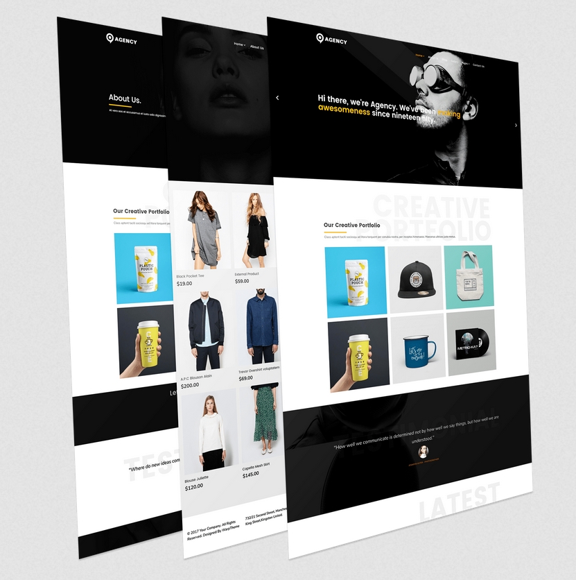 Warptheme Agency - Joomla Template